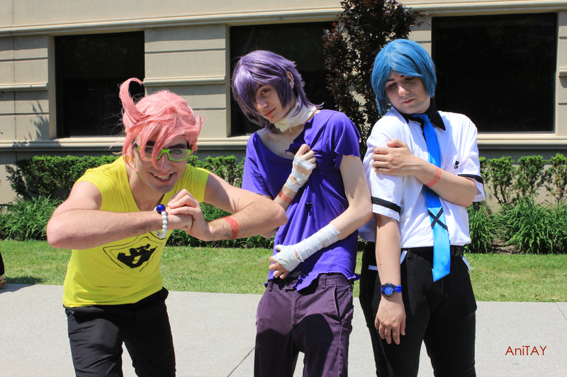 Tenga, Yoshiharu, Yuta - Kiznaiver